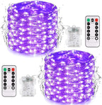 2-Pack Christmas String Lights, 132ft 400 LED Waterproof Twinkle Lights