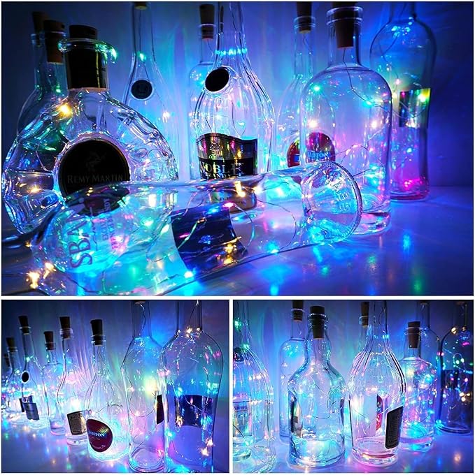 Christmas Yard String Lights 24-Pack, 20 LED Waterproof