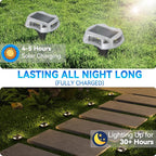 Solar Gutter Lights 12-Pack, Waterproof LED