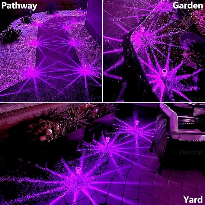 Solar Pathway Lights 10-Pack, Yard LED