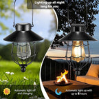 Backyard Solar Hanging Lanterns, Decorative Backyard Decor