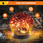 4-Pack Solar Pathway Lights, Waterproof LED Garden Lights