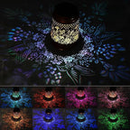 Hummingbird Solar Hanging Lanterns, Decorative Porch Decor