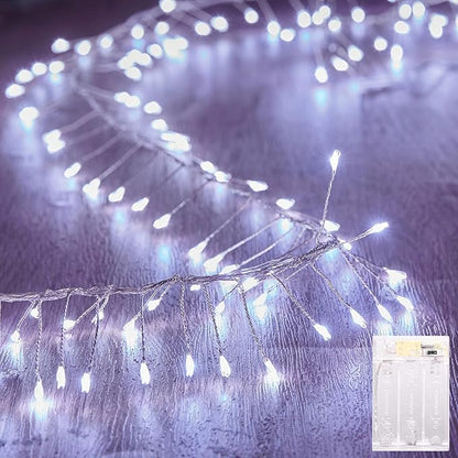 Christmas String Lights, 120 LED Waterproof Twinkle Lights