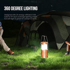 4-Pack Decorative Courtyard Solar Lanterns for Outdoor, Waterproof LED