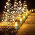 Christmas Fairy Lights 4-Pack, 103ft 80 LED Battery Twinkle Lights