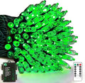 100 LED Christmas Twinkle Lights, 33ft Waterproof for Patio