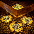Garden Solar Lanterns, Waterproof LED Outdoor Lights