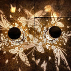 Butterfly Solar Lantern Set 2-Pack, Charming Garden Lighting
