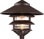 Solar Yard Path Lights 4-Pack, Waterproof