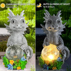 Solar Garden Garden Statue Light, Outdoor Decor