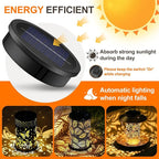 2-Pack Solar Path Lights, Outdoor Driveway LED