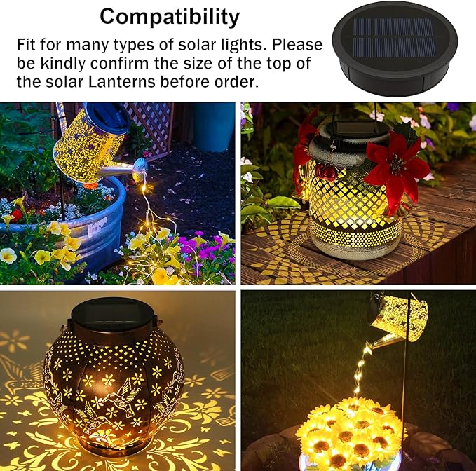 Solar Fairy Light Replacement Top, LED