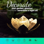 Solar Garden Path Lights, Waterproof