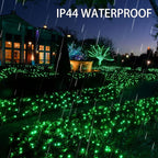 Christmas Backyard String Lights 2-Pack, 40ft 120 LED Waterproof