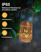 Solar Butterfly Lanterns, Porch Hanging LED Decor