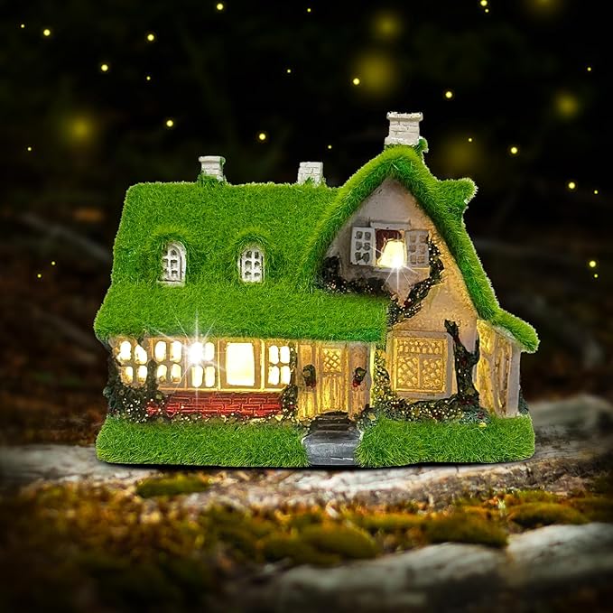 Solar Garden Statue Light, Yard Decor
