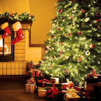 2-Pack Christmas String Lights, 33ft 100 LED Waterproof Twinkle Lights