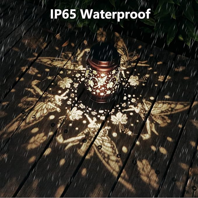 Backyard Solar Lantern Set, Charming Porch Lighting