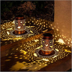 Courtyard Solar Lanterns, Waterproof LED Yard Lights