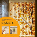 Outdoor String Lights, Warm White Waterproof LED