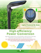 Solar Pathway Lights 4-Pack, Garden LED