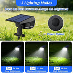 Solar Landscape Spotlights, LED