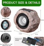 Solar Wall Spotlights 2-Pack, LED