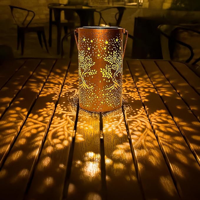 Hanging Solar Hanging Lanterns, Charming Garden Decor