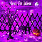 Halloween Yard String Lights, 4ft 100 LED Waterproof