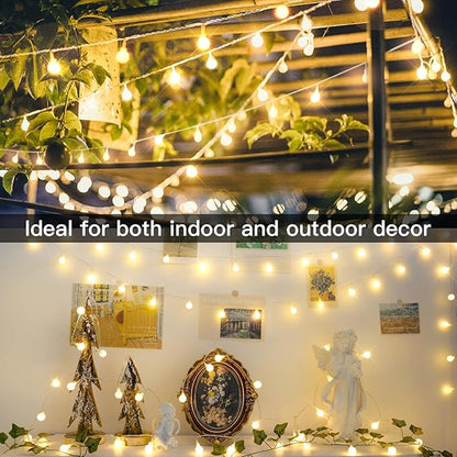 Christmas Fairy Lights, 33ft 100 LED Battery Twinkle Lights
