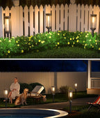 Solar Pathway Lights 12-Pack, Garden LED