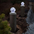 2-Pack Solar Post Cap Lights for Patio, LED