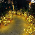 8-Pack Solar Path Lights, Outdoor Walkway LED