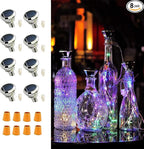 Christmas Fairy Lights 8-Pack, 20 LED Battery Twinkle Lights