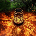 Solar Hummingbird Lanterns, Patio Hanging LED Decor