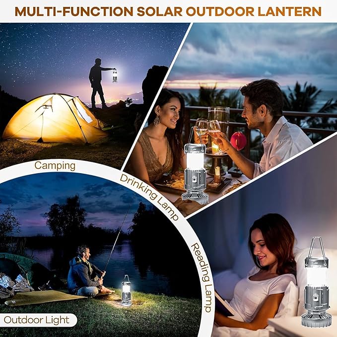 Portable Rechargeable Lantern, Emergency LED