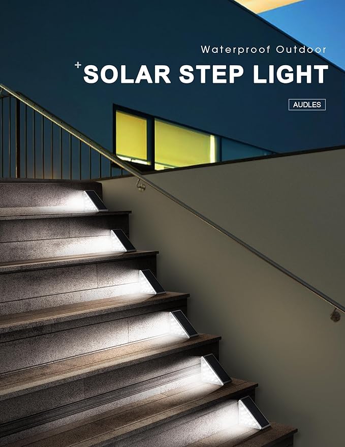 Modern Solar Deck Lights, LED