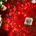 4-Pack 4ft Christmas LED String Lights, Waterproof Timer Lights