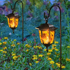 Garden Solar Lantern Set 6-Pack, Charming Garden Lighting