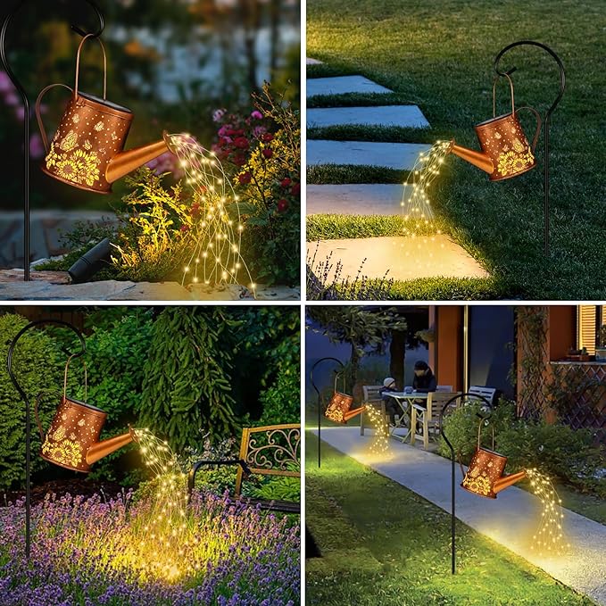 Butterfly Solar Lanterns, Waterproof LED Outdoor Lights