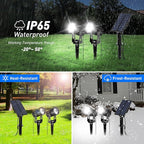 Solar Garden Spotlights, Waterproof