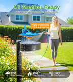 12-Pack Solar Pathway Lights, Waterproof LED Driveway Lights