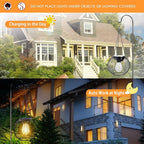 Backyard Solar Lantern Set 2-Pack, Classic Backyard Lighting