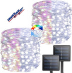 Café-Style Outdoor String Lights, 80ft Globe Bulbs