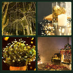 Christmas String Lights, 20ft Waterproof Twinkle Lights
