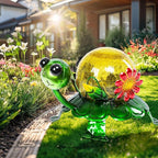 Solar Turtle Statue Light, Yard Decor