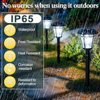 White Solar Pathway Lights 20-Pack, Walkway LED