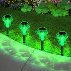 8-Pack Solar Landscape Lights for Driveway