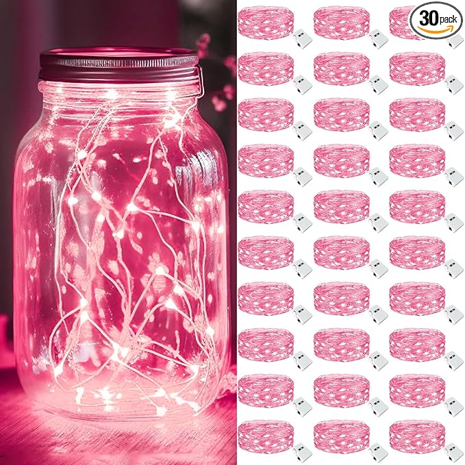 Christmas Yard String Lights 30-Pack, Waterproof